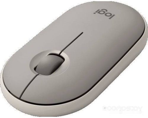 Мышь Logitech M350 Pebble (песочный)