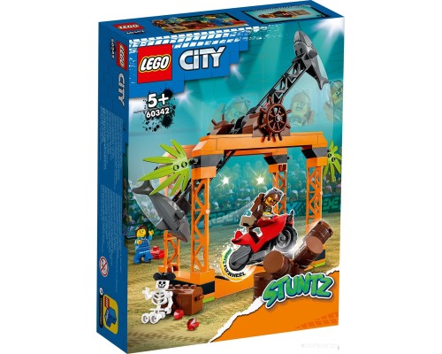 Конструктор Lego City 60342 Трюковое испытание Нападение акулы