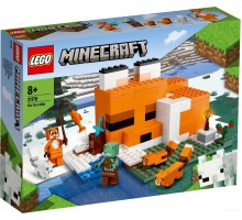 Конструктор Lego Minecraft 21178 Лисья хижина