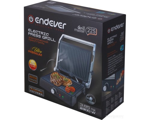 Электрогриль Endever Grillmaster 225