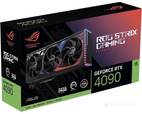 Видеокарта Asus ROG Strix GeForce RTX 4090 OC Edition 24GB GDDR6X ROG-STRIX-RTX4090-O24G-GAMING