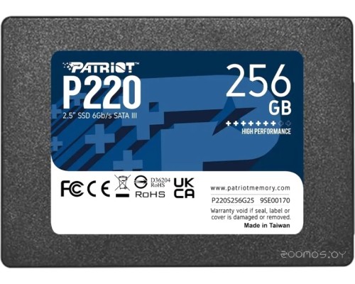 SSD Patriot P220 256GB P220S256G25