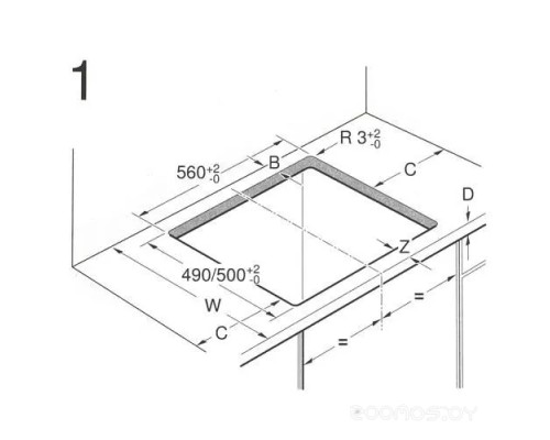 Варочная панель Bosch PUC61RBB5E