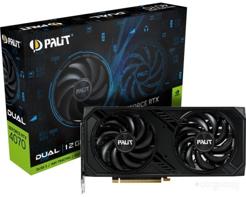 Видеокарта PALIT GeForce RTX 4070 Dual NED4070019K9-1047D