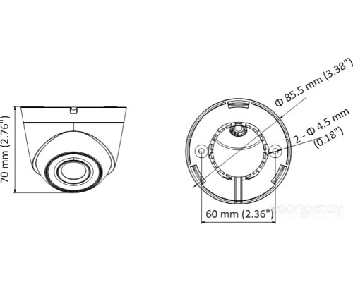 IP-камера HiWatch DS-I203(C) (2.8 мм)