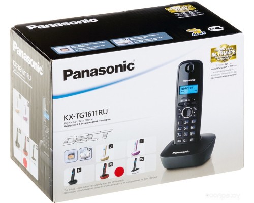 Радиотелефон Panasonic KX-TG1611RUR