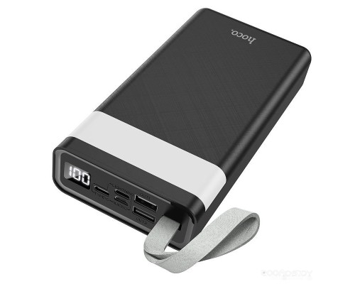 Портативное зарядное устройство Hoco J73 Powerful 30000mAh (черный)