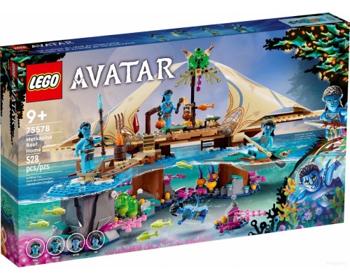 Конструктор Lego Avatar 75578 Дом Меткайина на рифе