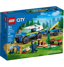 Конструктор Lego City 60369 Дрессировка собак мобильной полиции