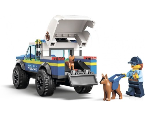 Конструктор Lego City 60369 Дрессировка собак мобильной полиции