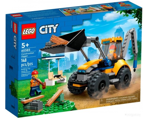 Конструктор Lego City 60385 Строительный экскаватор