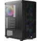 Корпус Aerocool Hive FRGB Hive-G-BK-v2