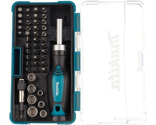 Набор отвертка с битами Makita B-36170 (47 предметов)