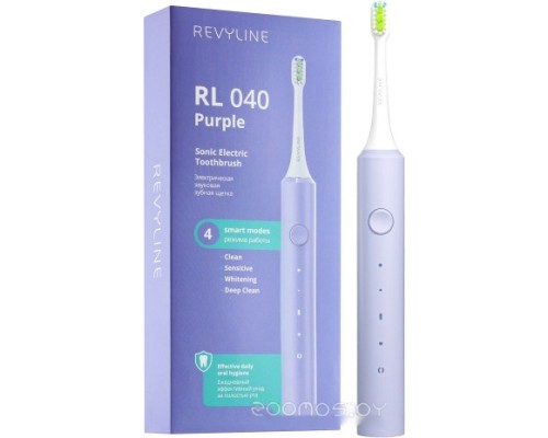 Электрическая зубная щетка Revyline RL 040 (фиолетовый)