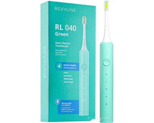 Электрическая зубная щетка Revyline RL 040 (зеленый)