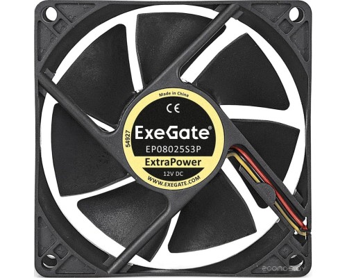 Вентилятор для корпуса Exegate ExtraPower EP08025S3P EX166174RUS