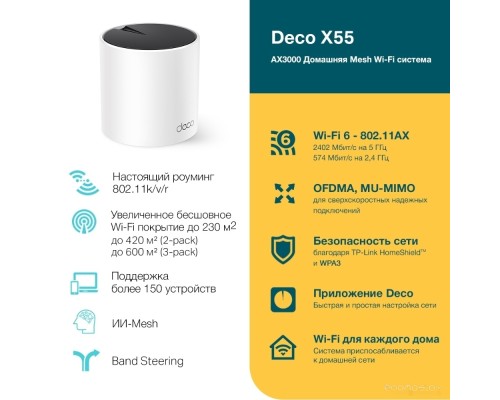 Беспроводной маршрутизатор TP-Link Deco X55