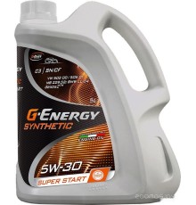 Моторное масло G-Energy Synthetic Super Start 5W-30 5л