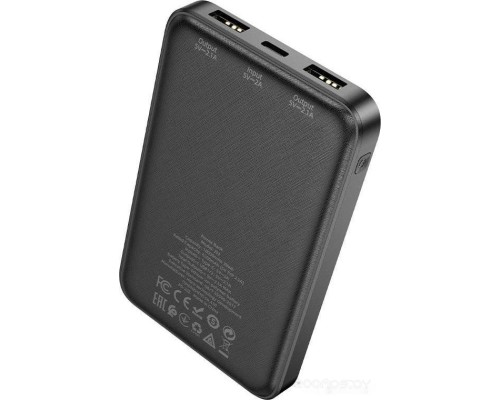 Портативное зарядное устройство Hoco J93 Handsome 10000mAh (черный)