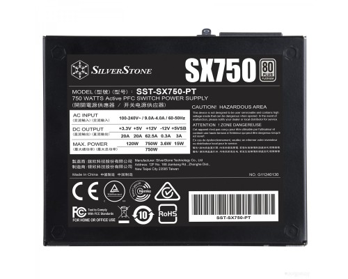 Блок питания SilverStone SST-SX750-PT v1.1