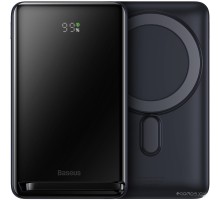 Портативное зарядное устройство Baseus Magnetic Bracket Wireless Power Bank 20W 10000mAh (черный)