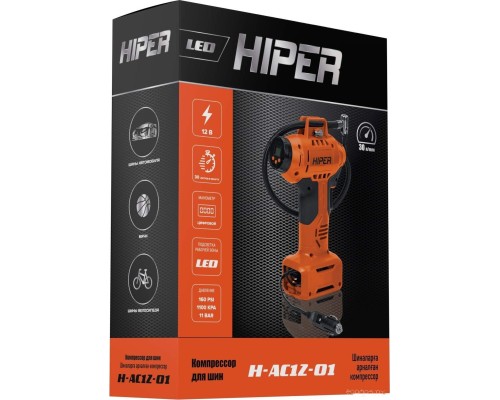 Автомобильный компрессор HIPER H-AC12-01