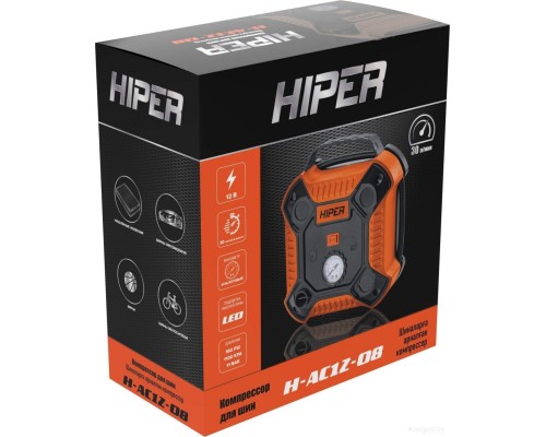 Автомобильный компрессор HIPER H-AC12-08