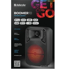 Портативная акустика Defender Boomer 10