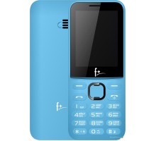 Кнопочный телефон F+ F240L (голубой)