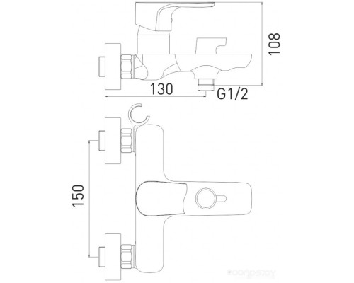 Смеситель Gross Aqua Evo 2155297C