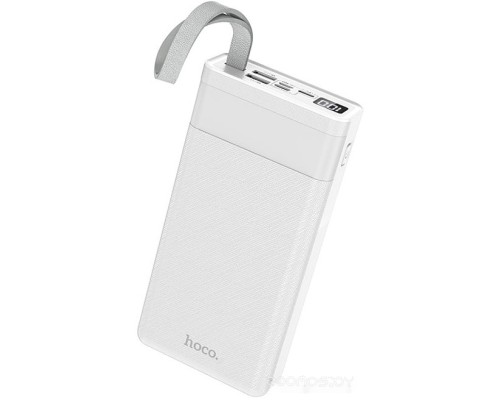 Портативное зарядное устройство Hoco J73 Powerful 30000mAh (белый)