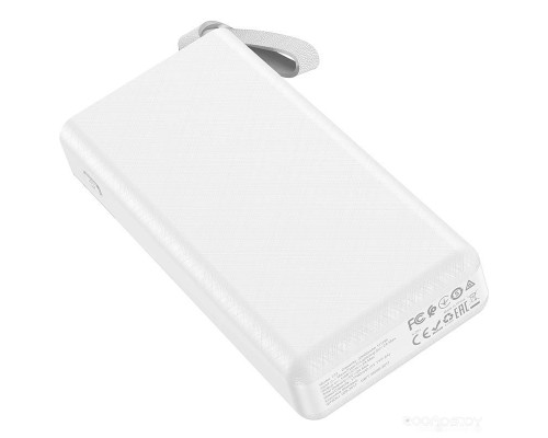 Портативное зарядное устройство Hoco J73 Powerful 30000mAh (белый)