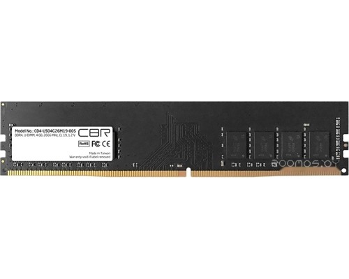 Модуль памяти CBR 4ГБ DDR4 2666 МГц CD4-US04G26M19-00S