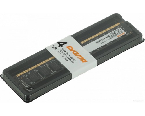 Модуль памяти DIGMA 4ГБ DDR3 1600МГц DGMAD31600004D