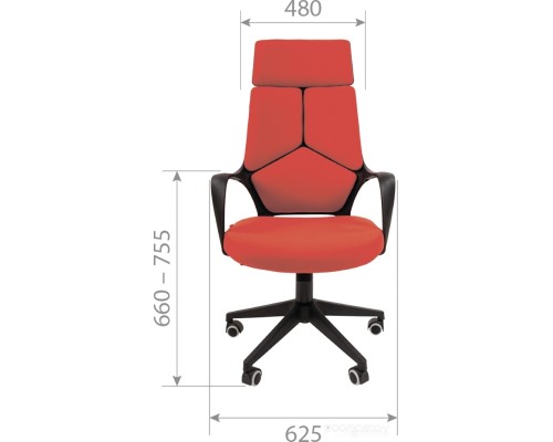 Офисное кресло Chairman 525 (черный)