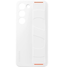Чехол Samsung Silicone Grip Case S23 (белый)