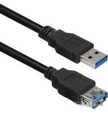 Кабель ACD ACD-U3AAF-20L USB Type-A - USB Type-A (2 м, черный)