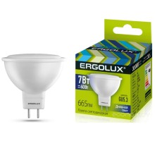 Лампа Ergolux LED-JCDR-7W-GU5.3-6K / 12881