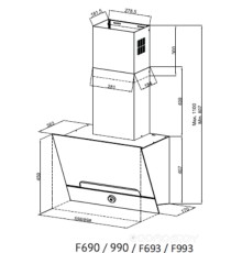 Вытяжка Kuppersberg F 993 W