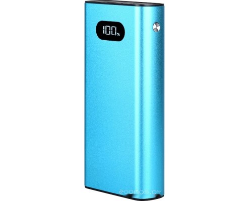 Портативное зарядное устройство TFN Blaze LCD PD 20000mAh (голубой)