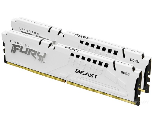 Модуль памяти Kingston FURY Beast White XMP KF552C40BWK2-32