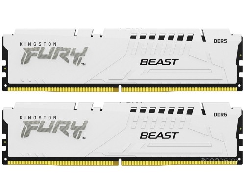 Модуль памяти Kingston FURY Beast White XMP KF552C40BWK2-32