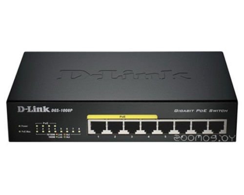 Коммутатор D-LINK DGS-1008P