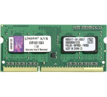 Модуль памяти Kingston ValueRAM 4GB DDR3 SO-DIMM PC3-12800