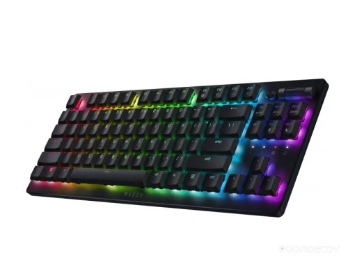 Клавиатура RAZER DeathStalker V2 Pro Tenkeyless - Russian Layout (Linear Red Switch)