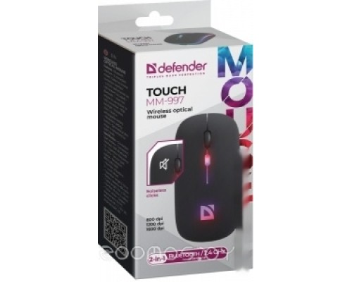 Мышь Defender Touch MM-997 (черный)