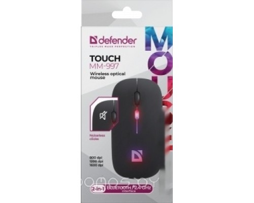 Мышь Defender Touch MM-997 (черный)