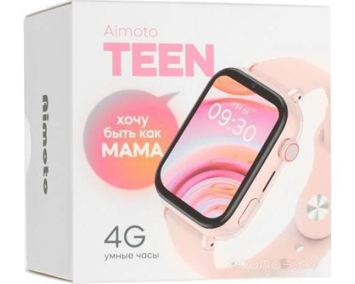 Детские умные часы Aimoto Teen (розовый)