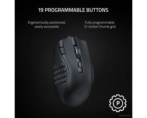 Игровая мышь RAZER Naga V2 HyperSpeed