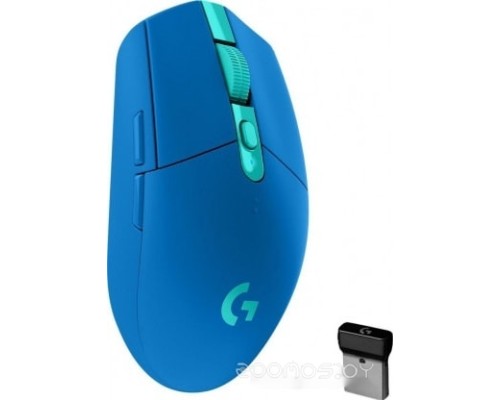 Игровая мышь Logitech G304 Lightspeed (синий)